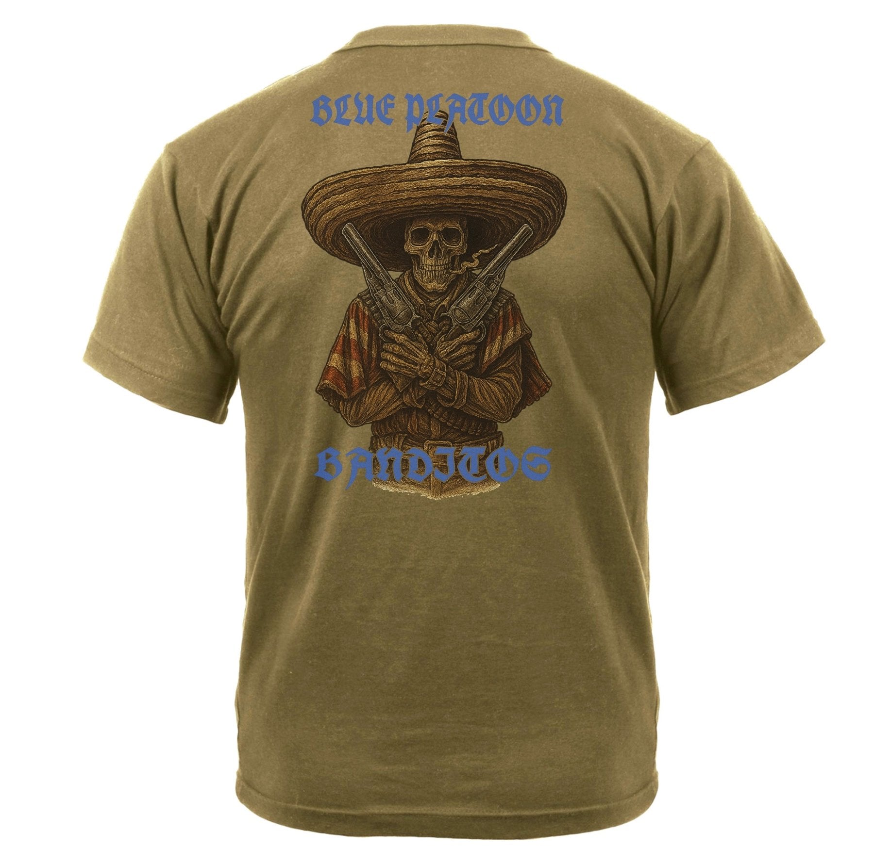 Blue PLT 2 - 8 CAV Uniform Shirt - Small - Private Shirt