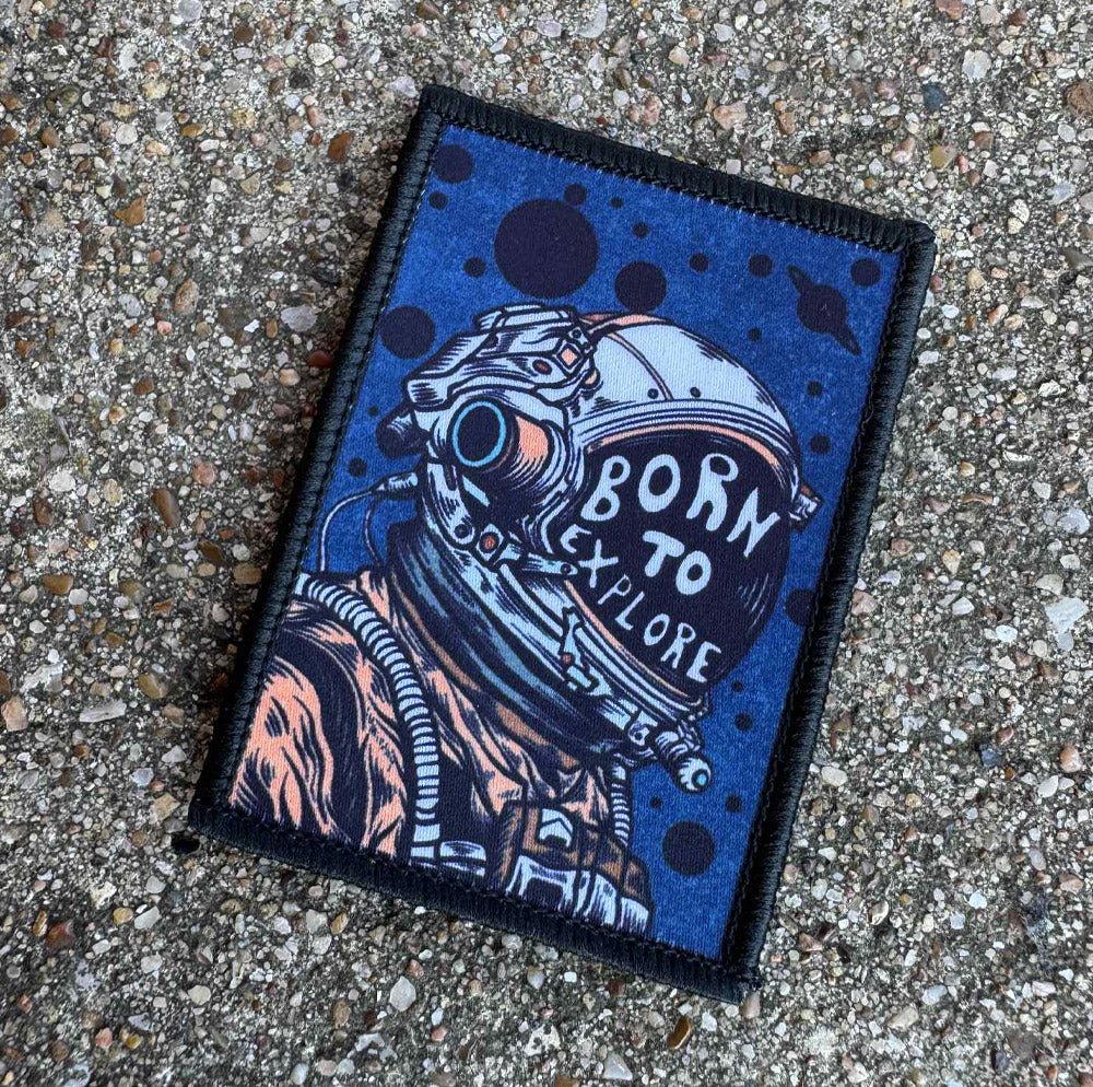 Born to Explore Patch - 2" x 3" - Patches