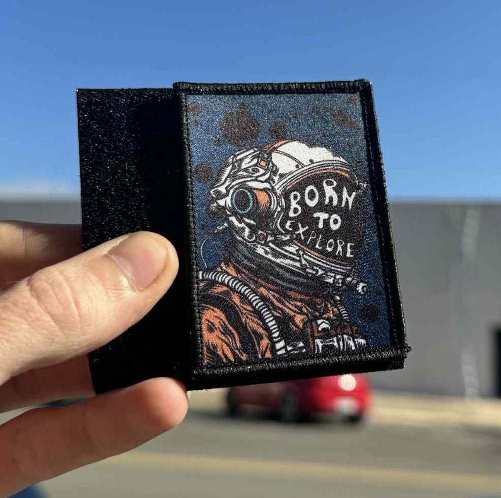 Born to Explore Patch - 2" x 3" - Patches