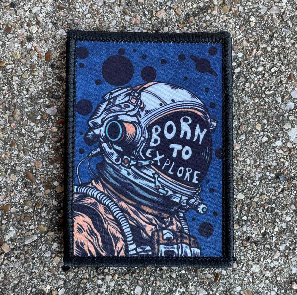 Born to Explore Patch - 2" x 3" - Patches