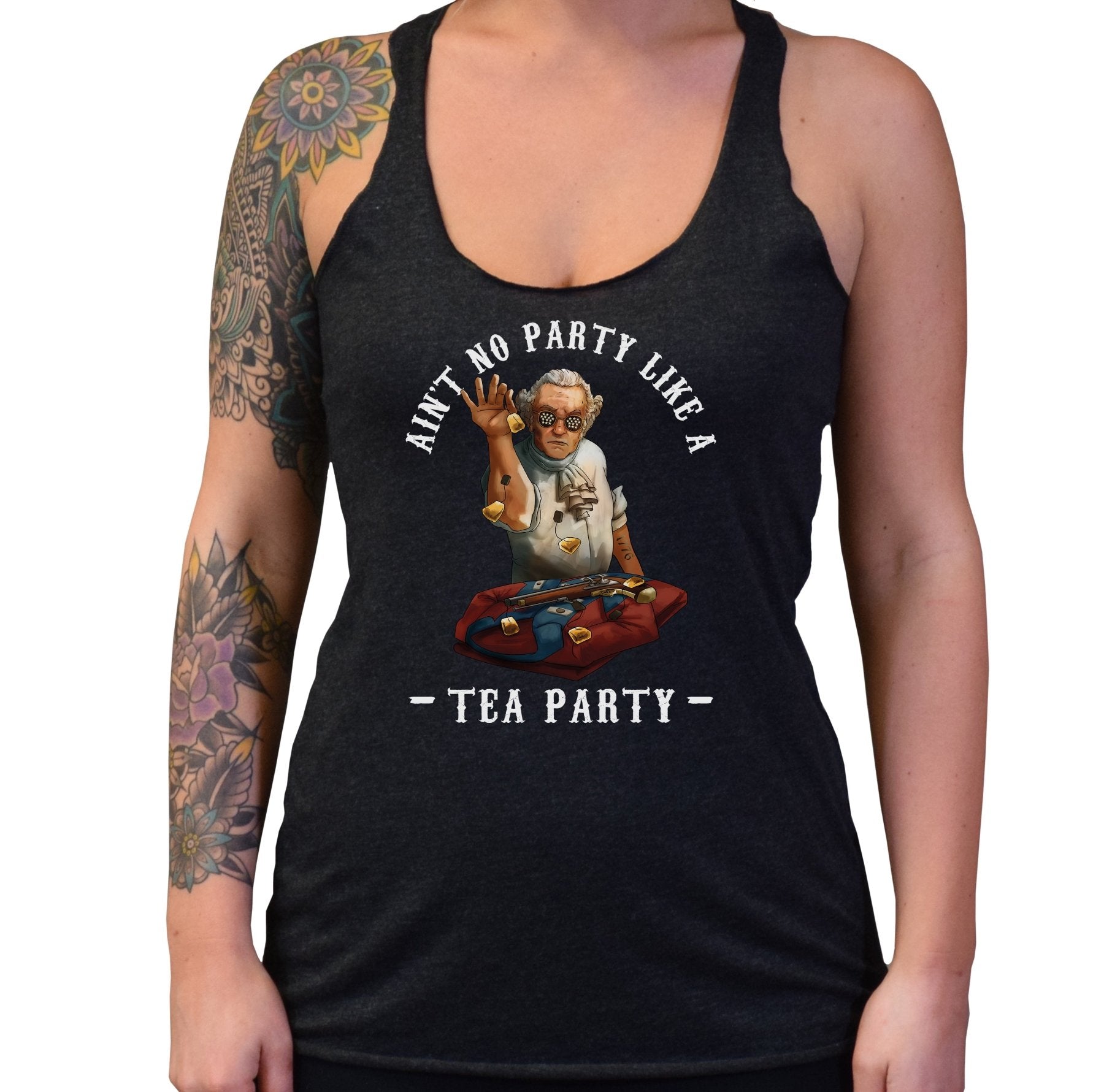 Boston Tea Party Tri - Blend Tank - Small - Tank