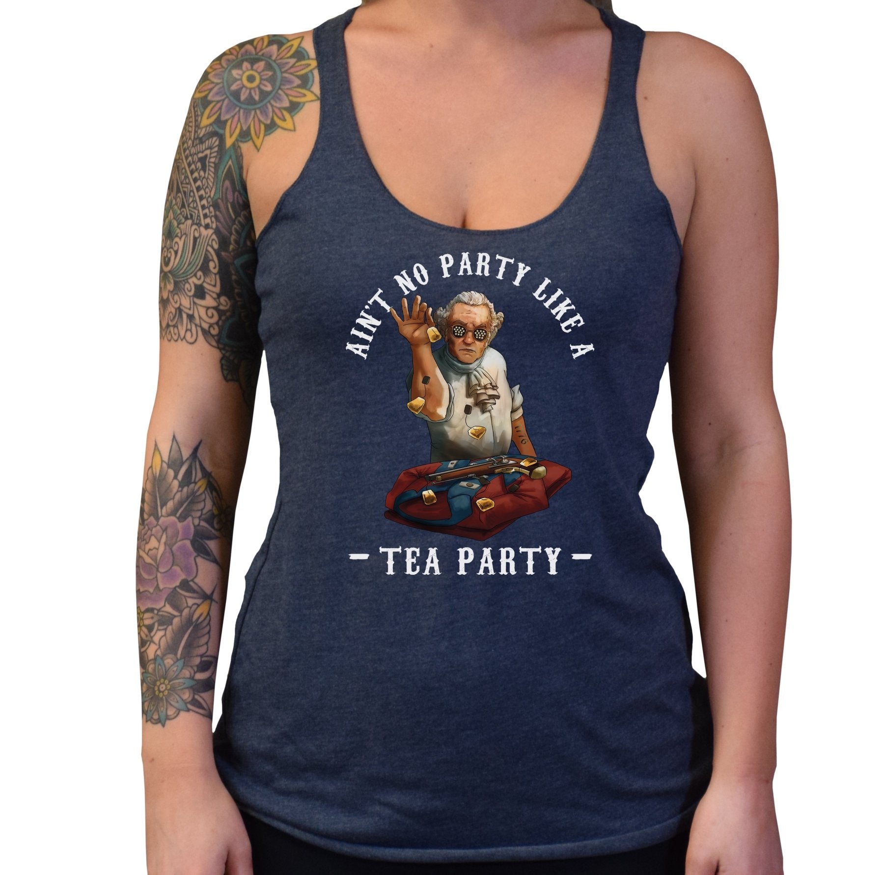 Boston Tea Party Tri - Blend Tank - Small - Tank