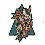 Botan oni Sticker - 4" - Sticker
