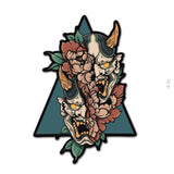 Botan oni Sticker - 4" - Sticker