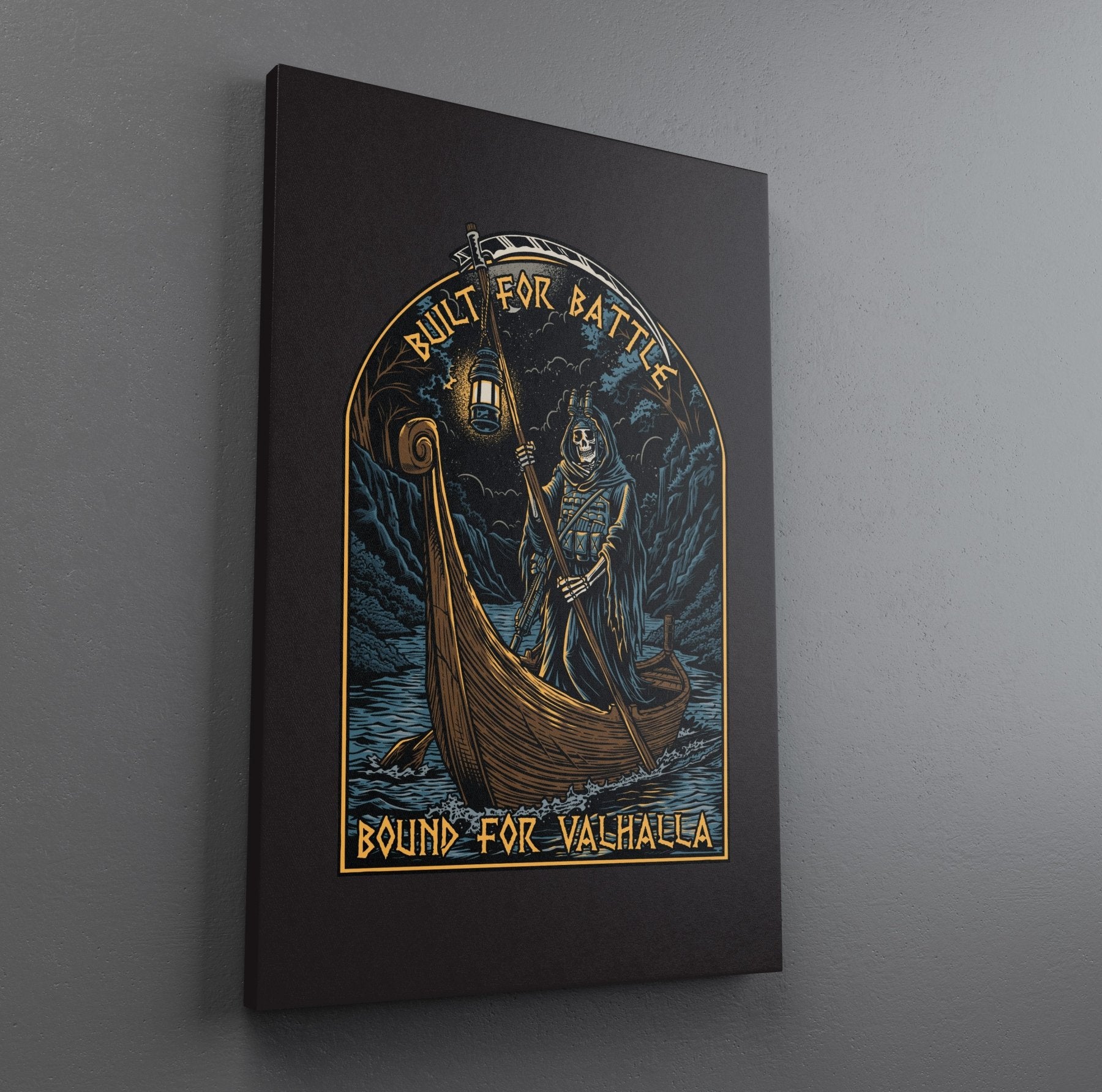Built For Battle Reaper Canvas - Stretched Canvas - Canvas