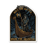 Built For Battle Sticker - 4" - Sticker