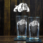 Bulldogs 3ABCT Pint Glass Set - Private Pint Glass