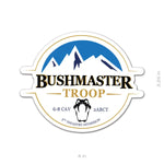 Bushmaster 6 - 8 CAV "Bush Light" Sticker - 4" - Private Sticker