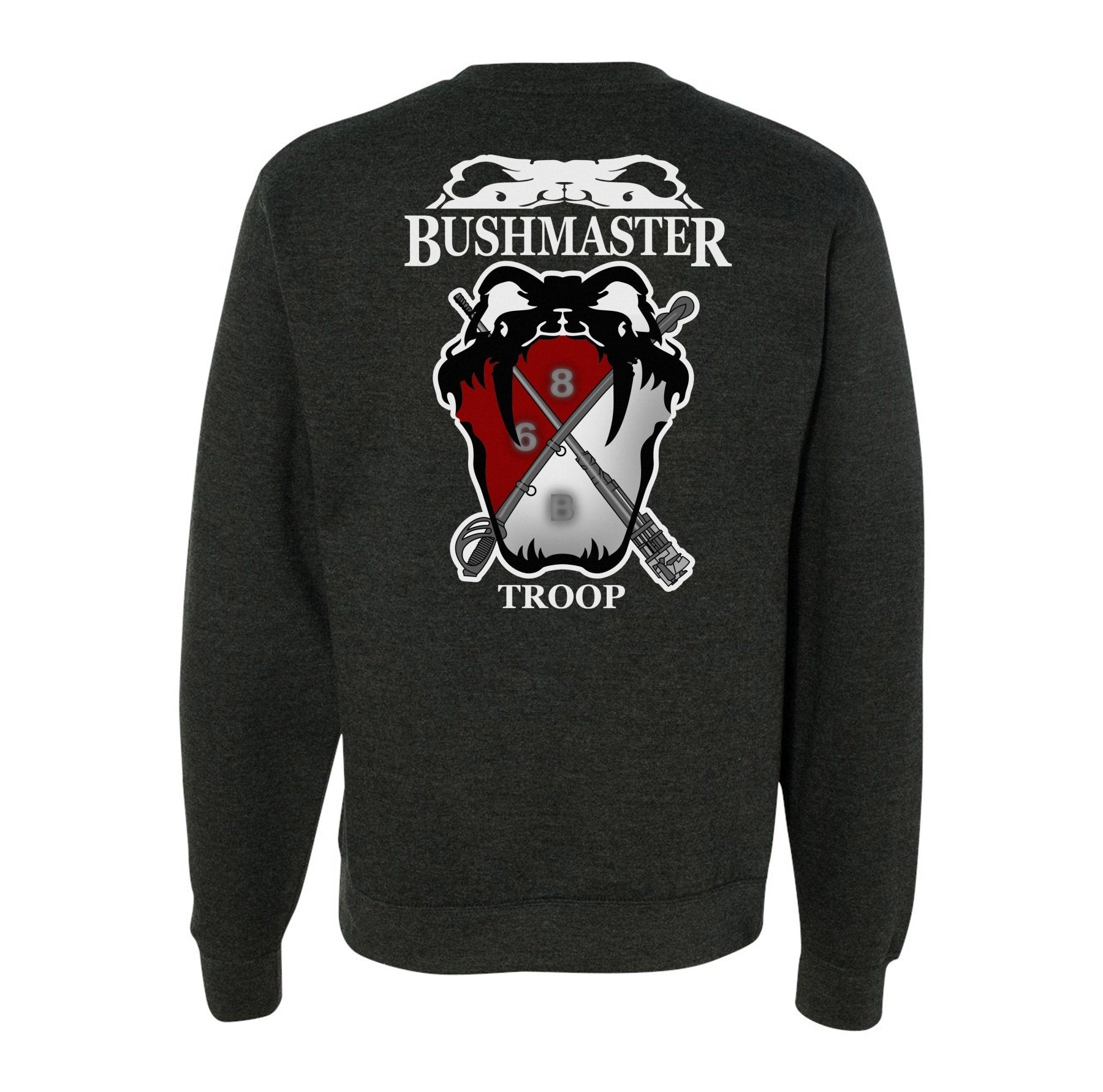 Bushmaster 6 - 8 Cav Sweatshirt - Small - Private Sweatshirt