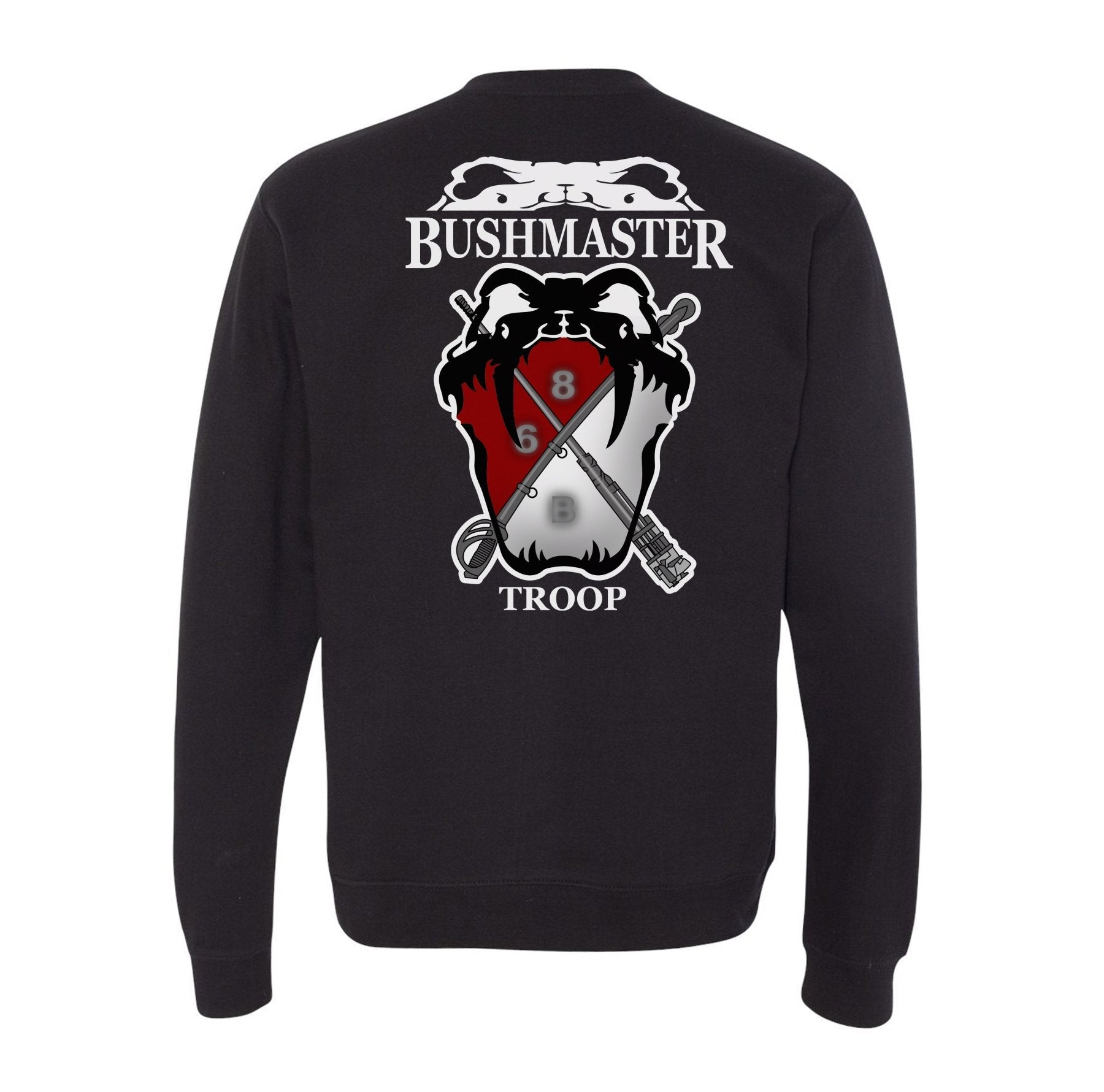 Bushmaster 6 - 8 Cav Sweatshirt - Small - Private Sweatshirt