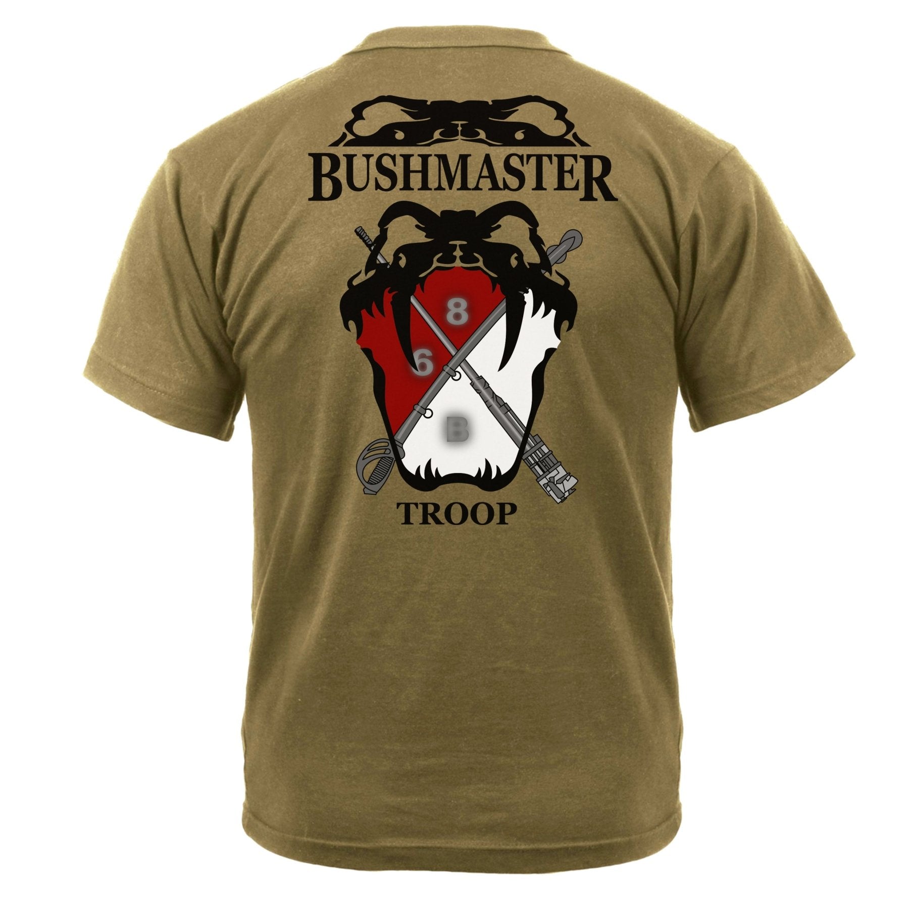 Bushmaster 6 - 8 Cav Tee - Small - Private Shirt