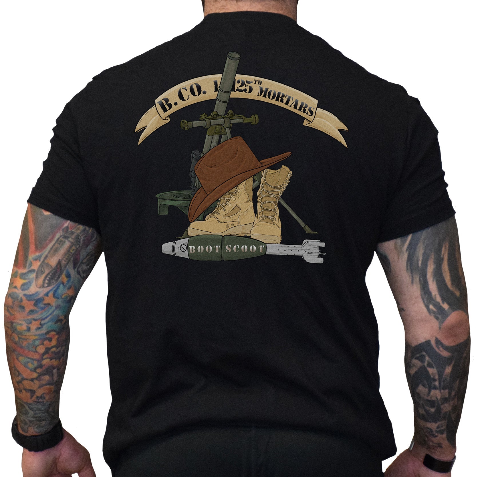 Bushmaster Mortars Section Shirt - Small - Private Shirt