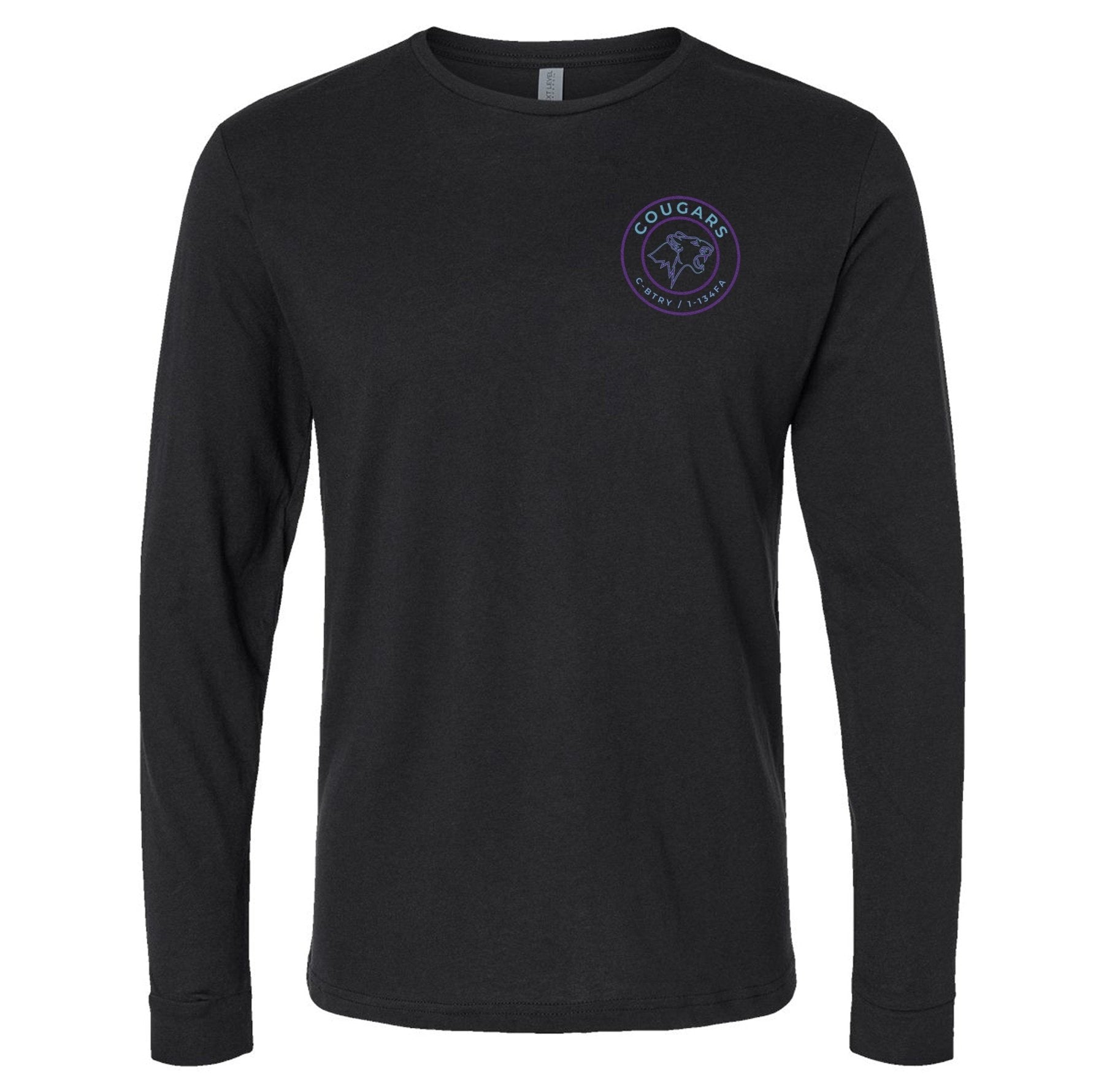 C Battery Cougars - Long Sleeve PT Shirt - Small - Private Long Sleeve Shirt