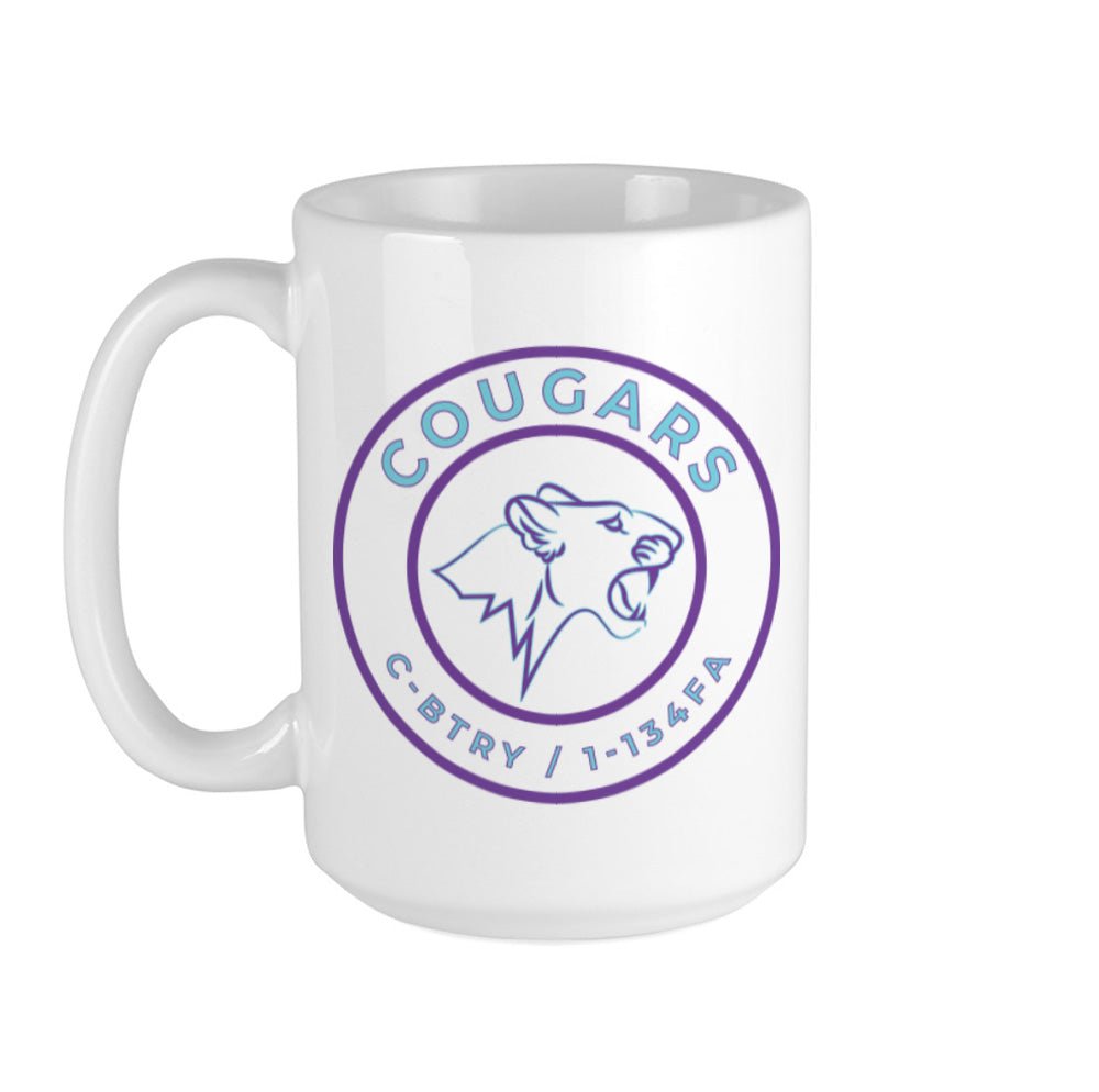 C Battery Cougars Mugs - 15oz Ceramic - Private Mug