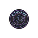 C Battery Cougars Sticker - 3.5" - Private Sticker