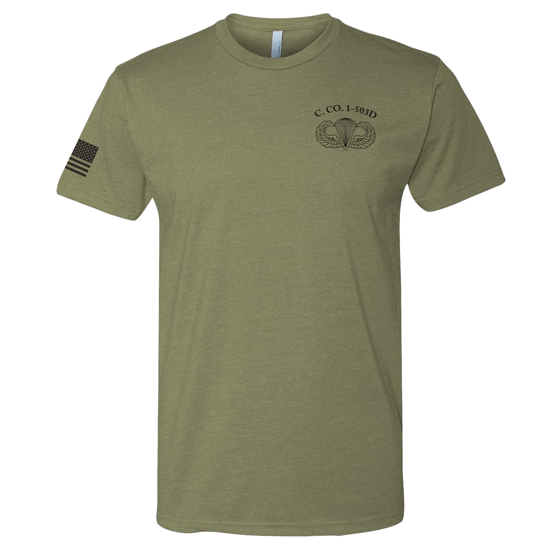 C Co 1 - 503D Company Tee - Small - Private Shirt