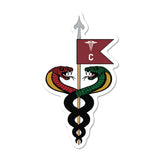 C Co CRDAMC Guidon Sticker - 4" - Private Sticker