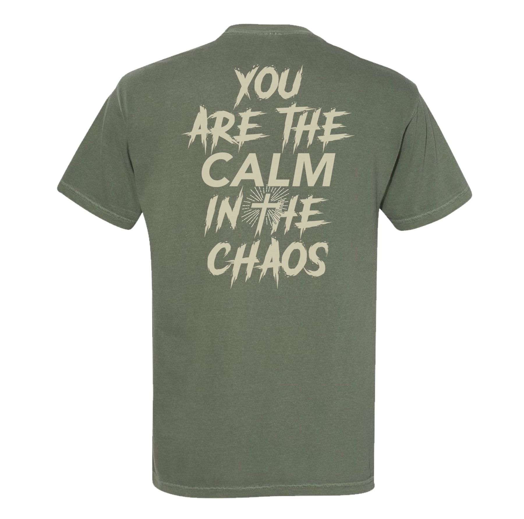 Calm In Chaos Heavyweight Tee - Small - Shirt