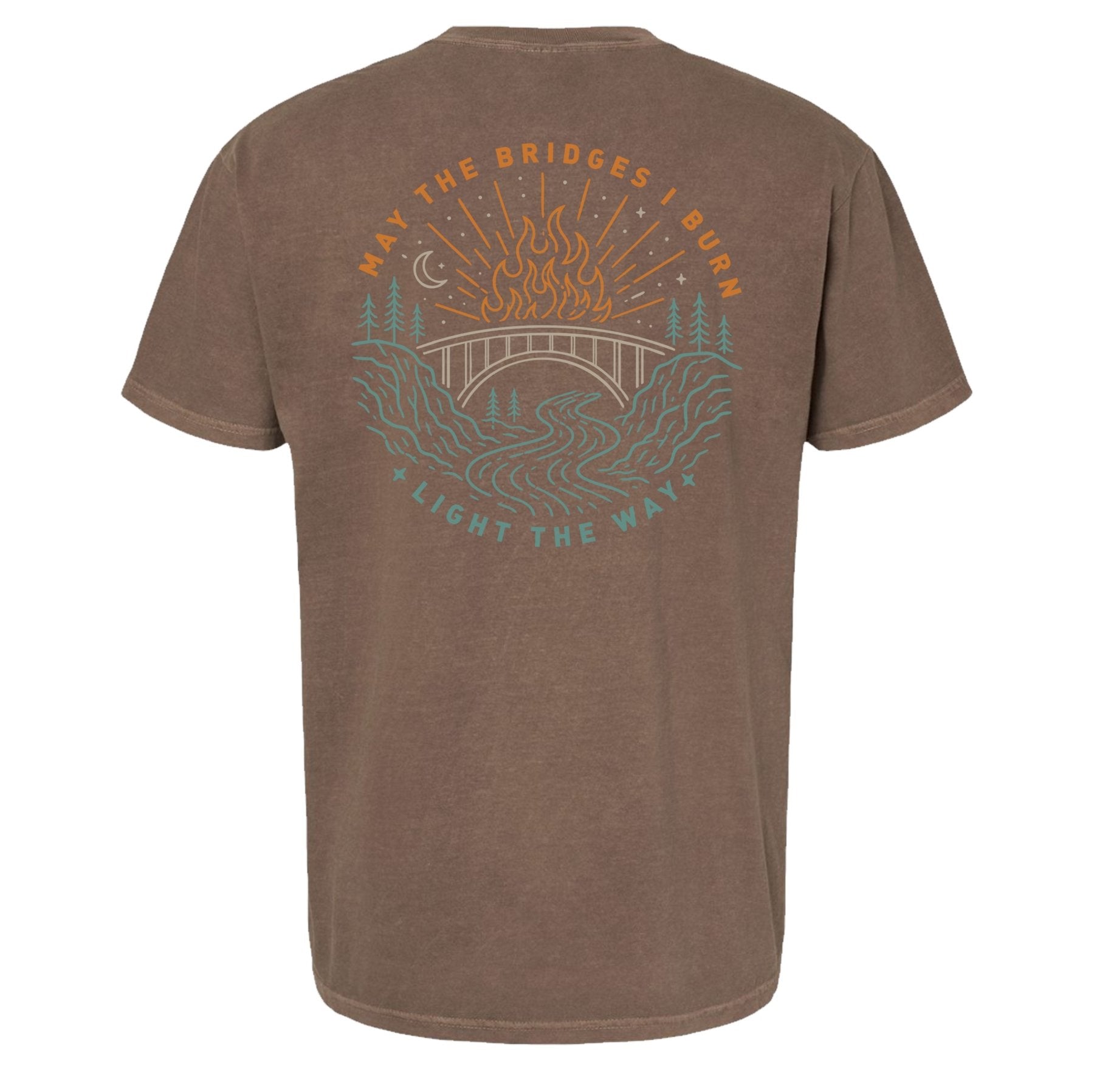 Campfire Bridges Heavyweight Tee - Small - Shirt