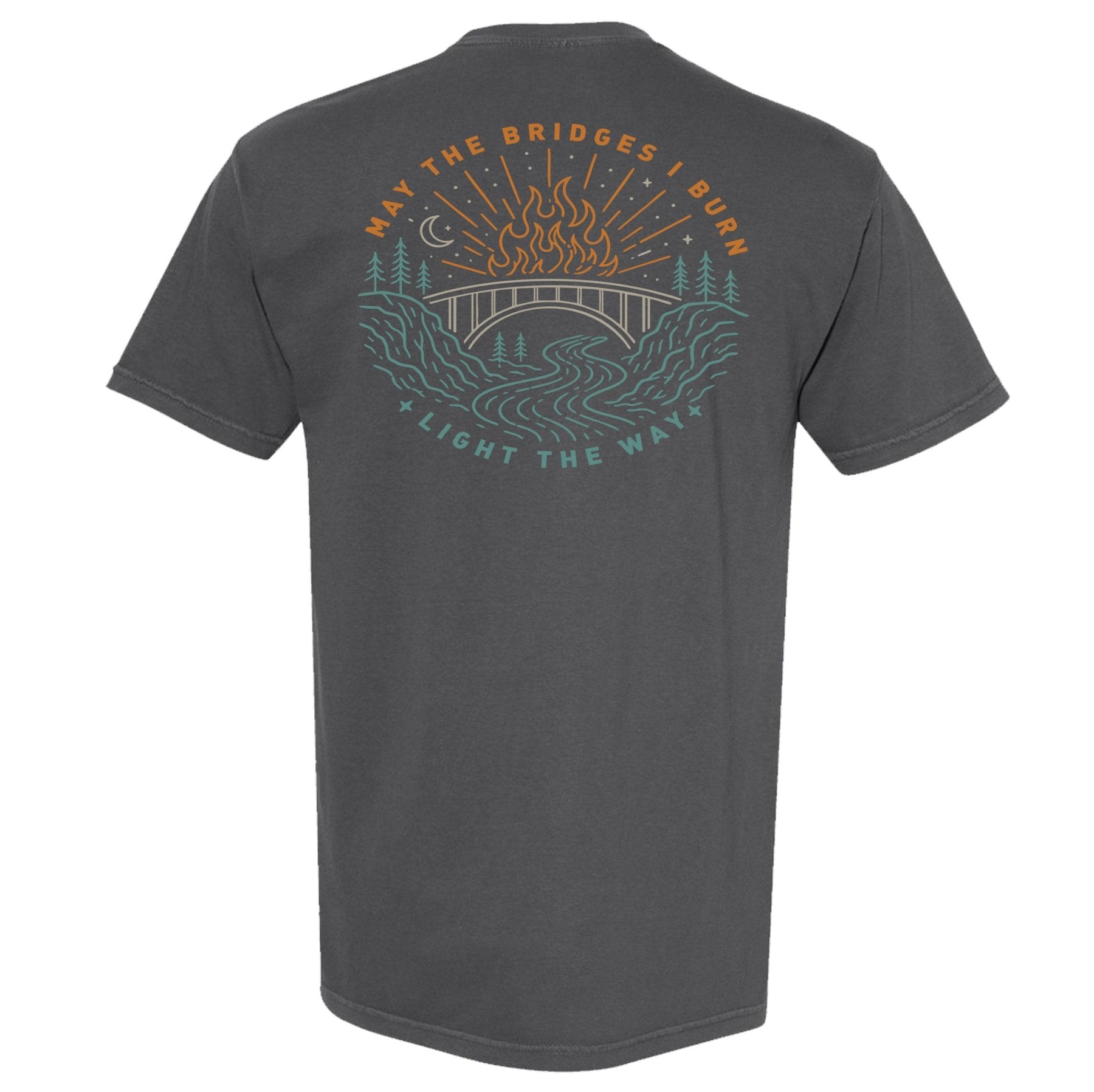 Campfire Bridges Heavyweight Tee - Small - Shirt