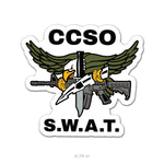 CCSO S.W.A.T. Eagle Sticker - 3.75" - Private Private Sticker