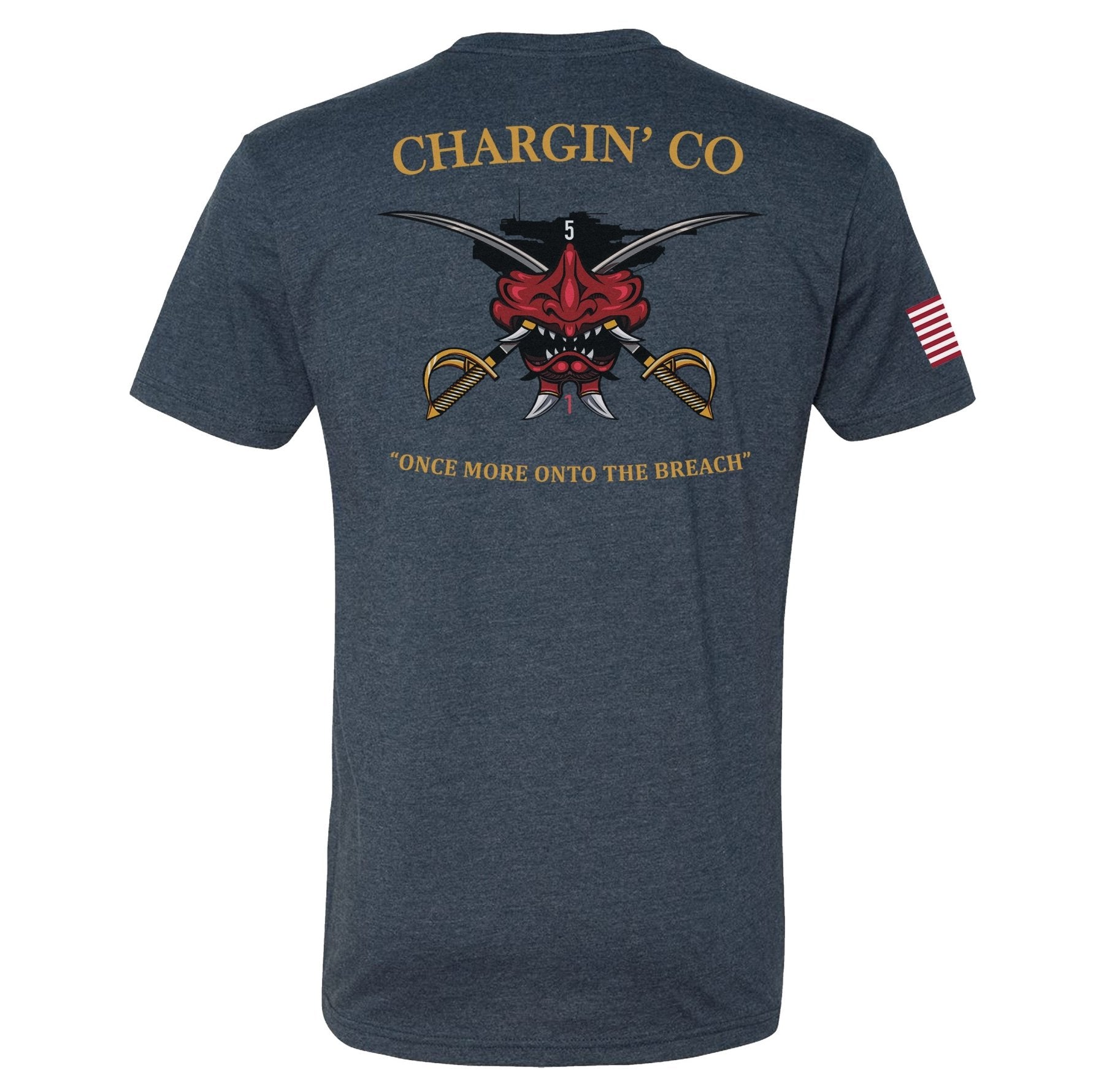 Chargin' Co 1 - 5 Cav Tee - Small - Private Shirt