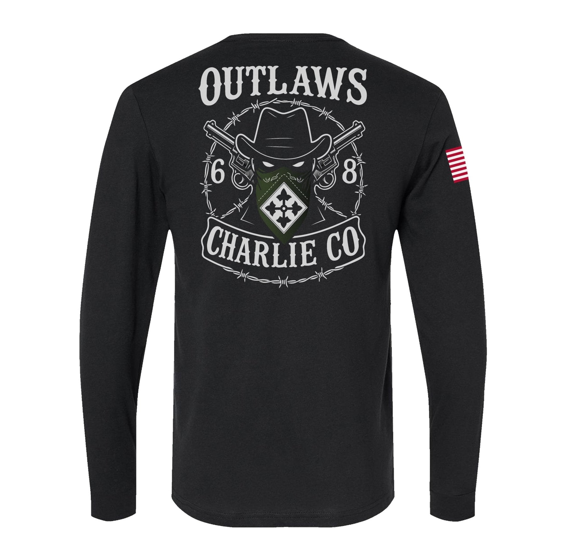 Charlie Outlaws 68 DSSB Long Sleeve - Small - Private Long Sleeve Shirt