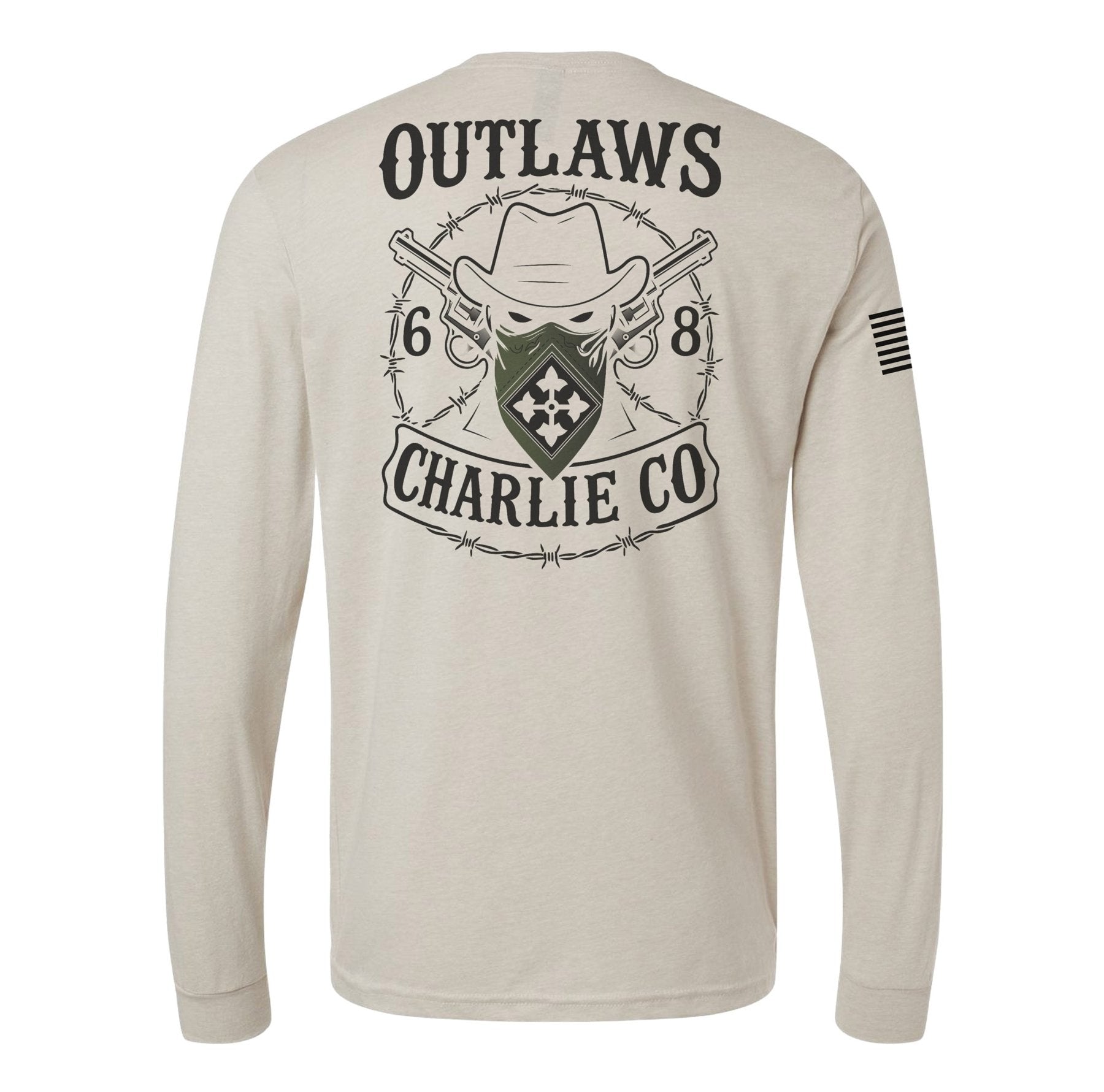 Charlie Outlaws 68 DSSB Long Sleeve - Small - Private Long Sleeve Shirt