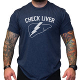 Check Liver Tee - Small - Shirt