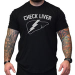 Check Liver Tee - Small - Shirt