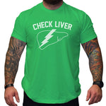 Check Liver Tee - Small - Shirt