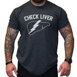 Check Liver Tee - Small - Shirt