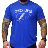 Check Liver Tee - Small - Shirt