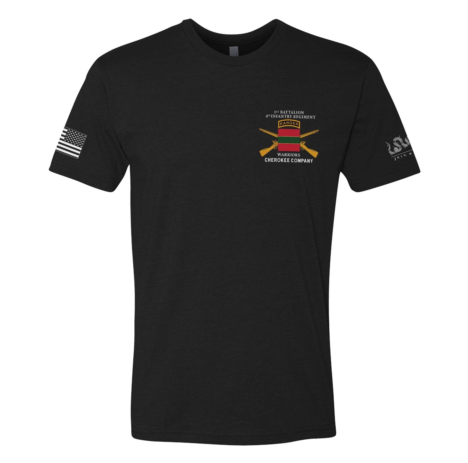 Cherokee Company 1 - 4 IN Tee - Small - Private Shirt