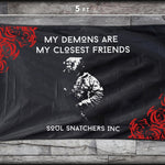 Closest Demon Flag - 3' x 5' - Flag