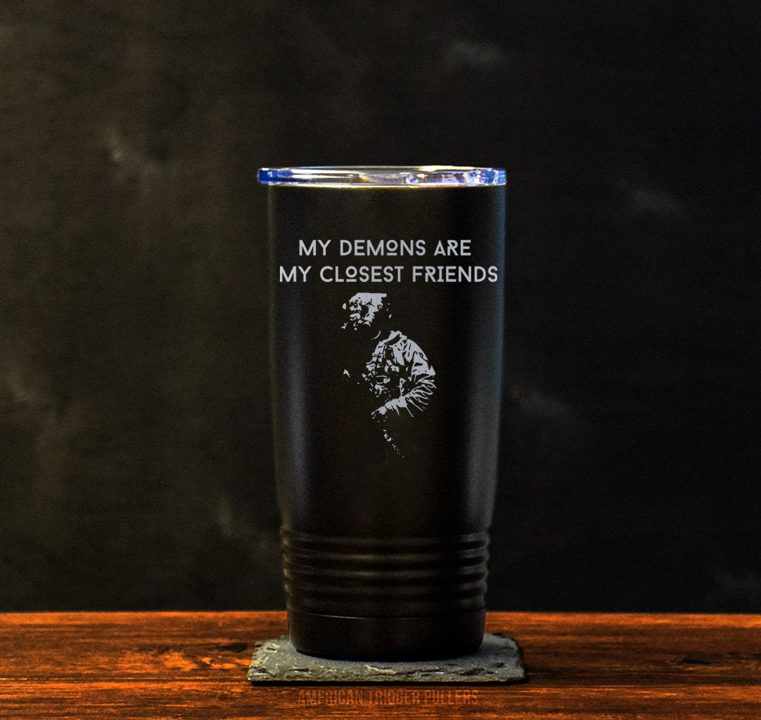 Closest Demons Tumbler - 20oz - Tumbler