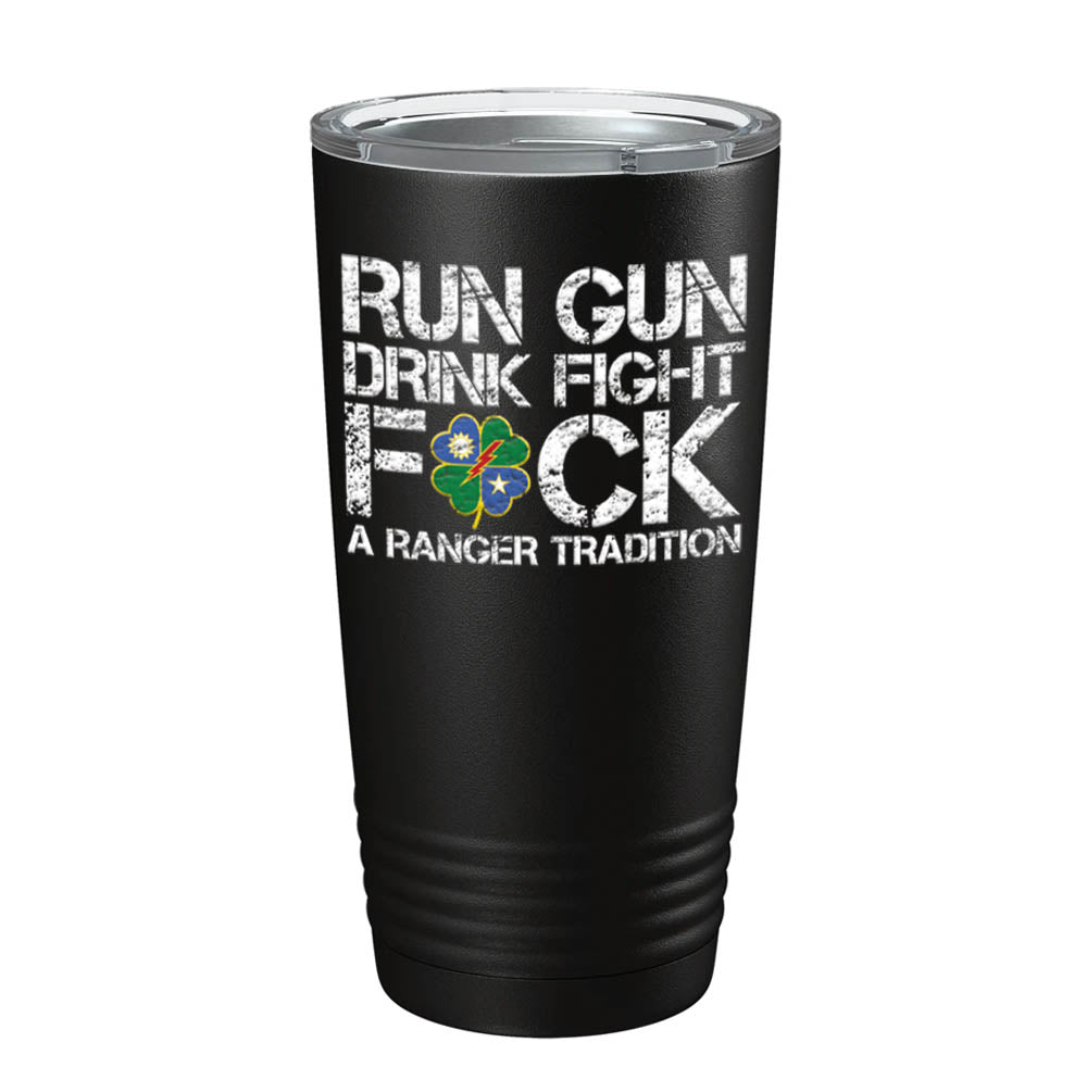 Clover Run Gun Drink Fight Tumbler - 20oz - Tumbler