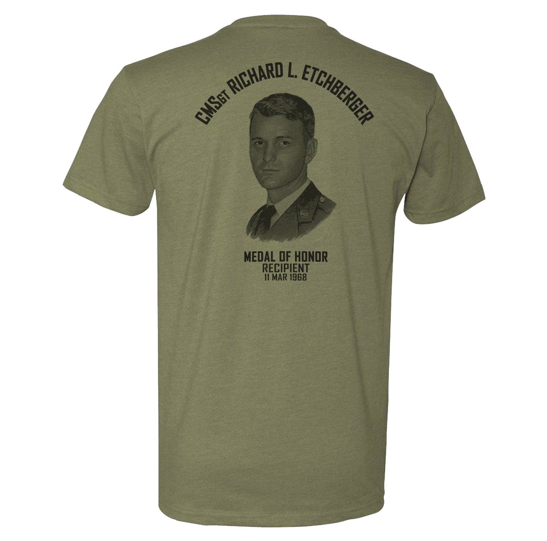 CMSgt Etchberger Memorial Tee - Small - Private Shirt