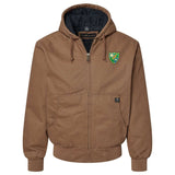 Color 75th DUI Embroidered Boulder Cloth™ Hooded Jacket - Small - Outerwear