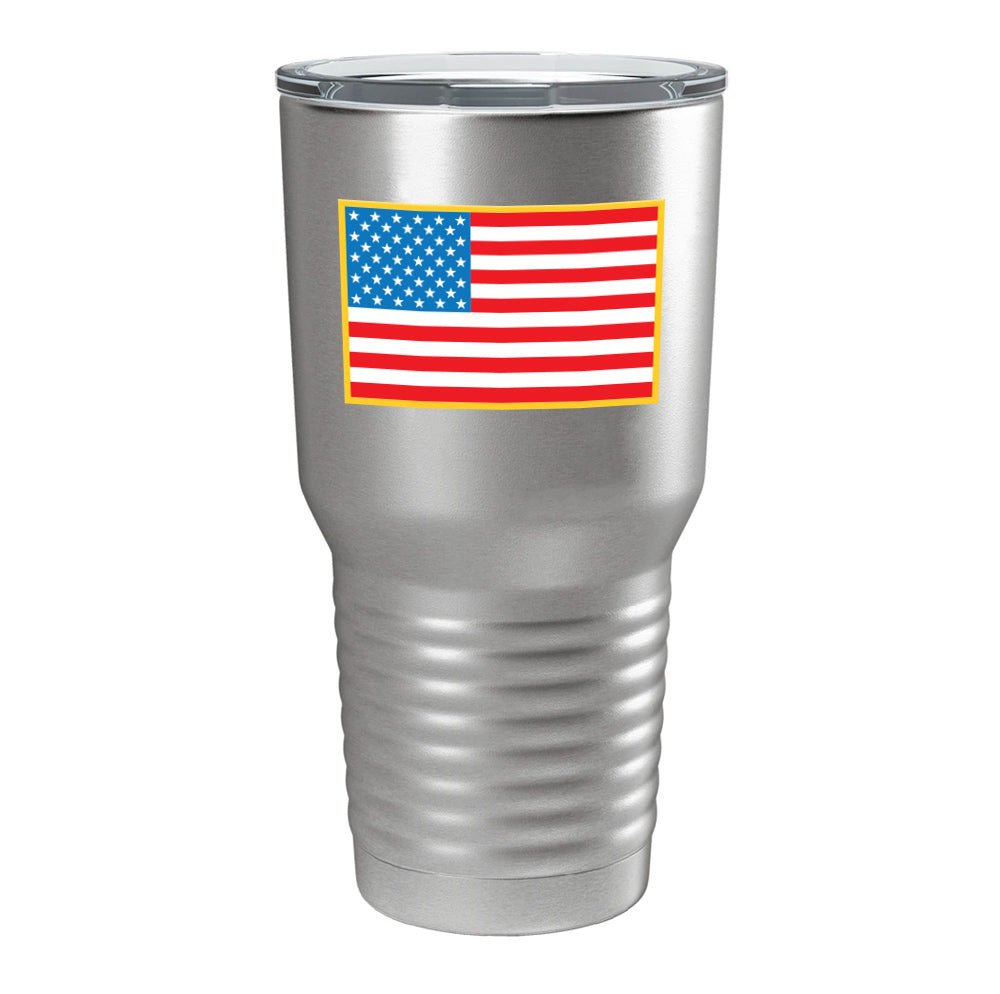 Color US Flag Tumbler - 30oz - Tumbler