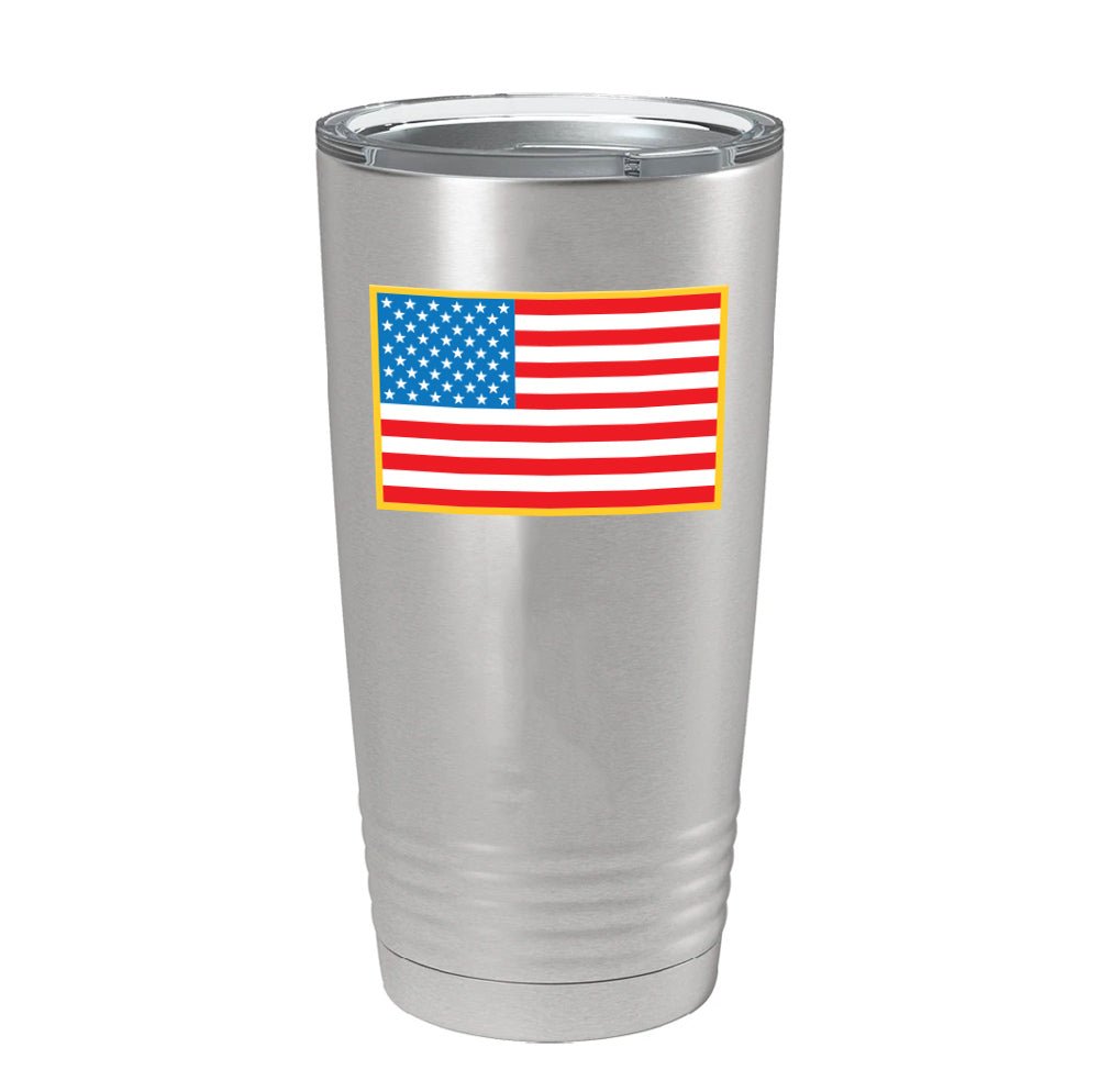 Color US Flag Tumbler - 20oz - Tumbler