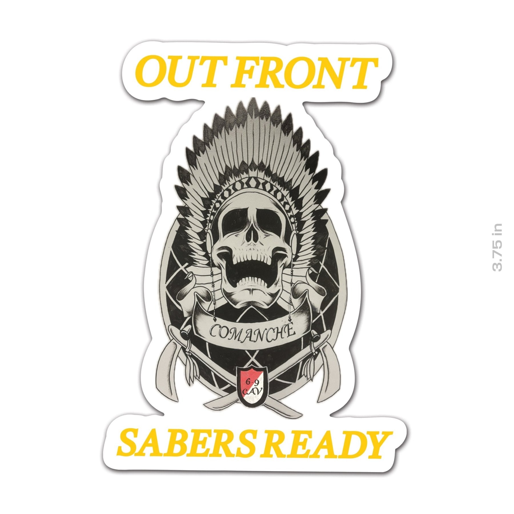 Comanche Sticker - 3.75" - Private Sticker