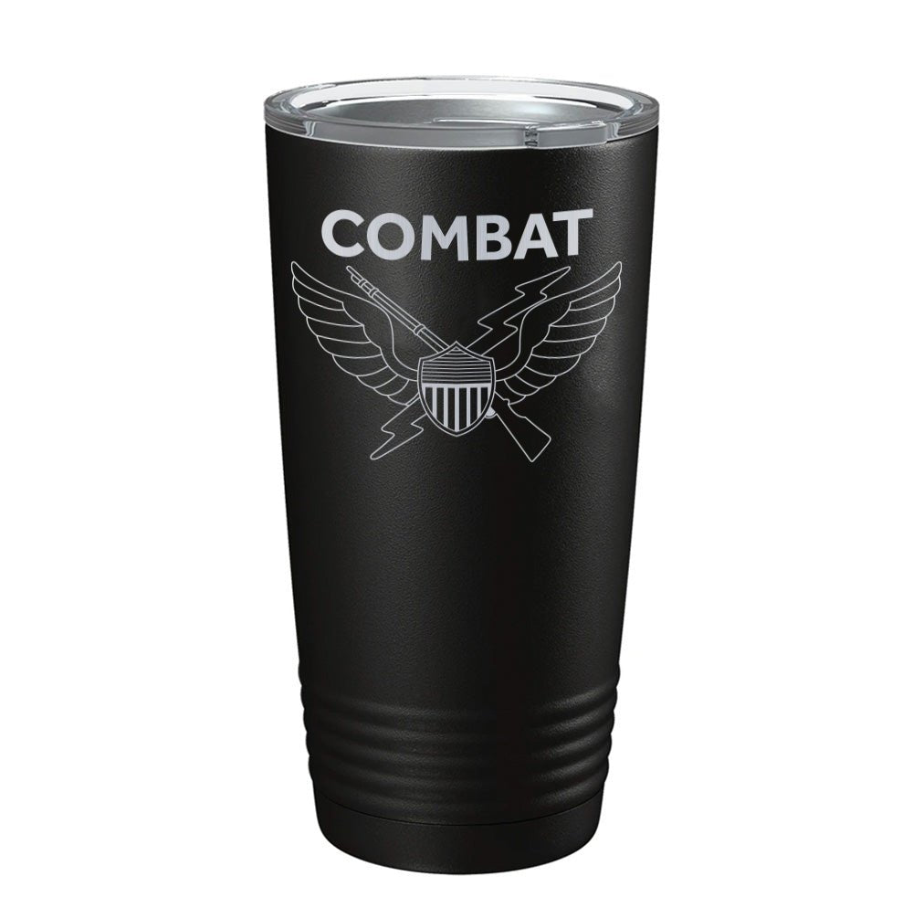 Combat Wings Laser Tumbler - 20oz - Private Tumbler