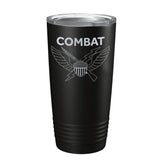 Combat Wings Laser Tumbler - 20oz - Private Tumbler