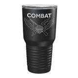 Combat Wings Laser Tumbler - 30oz - Private Tumbler