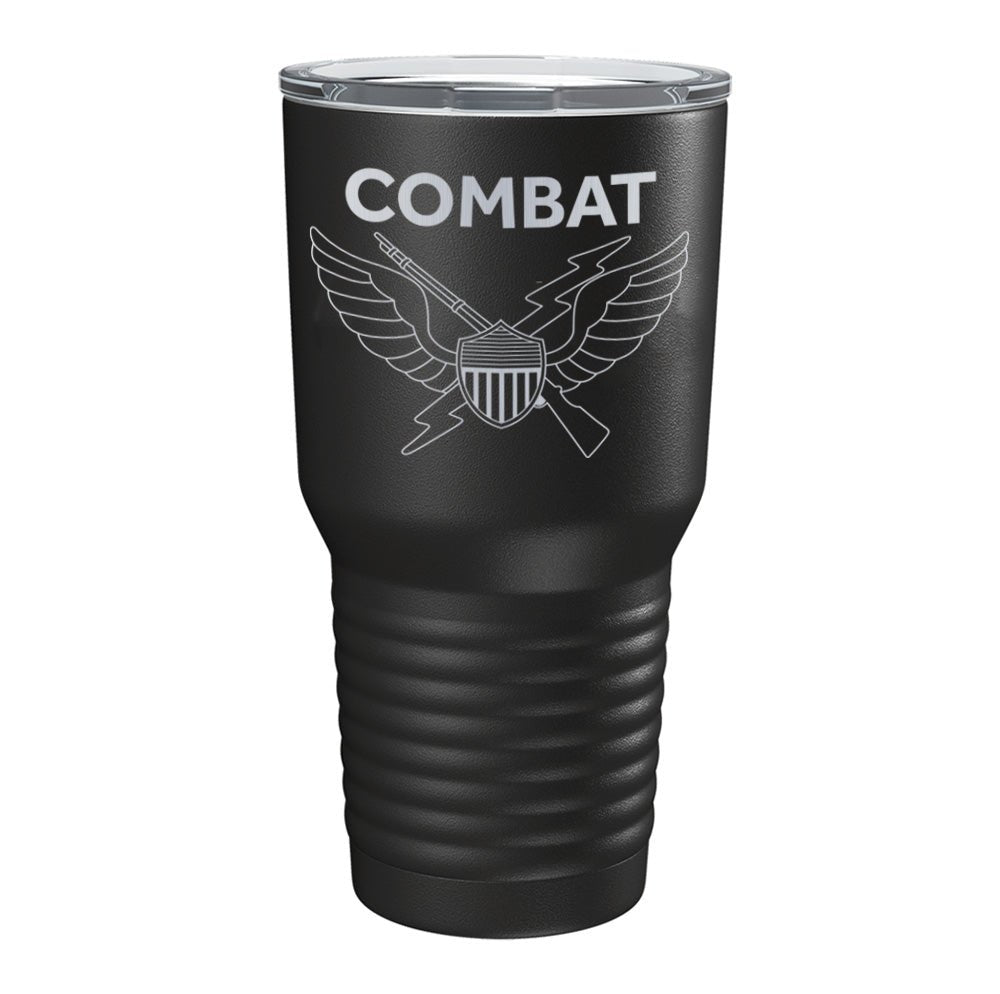 Combat Wings Laser Tumbler - 30oz - Private Tumbler