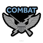 Combat Wings Sticker - 3.75" - Private Sticker