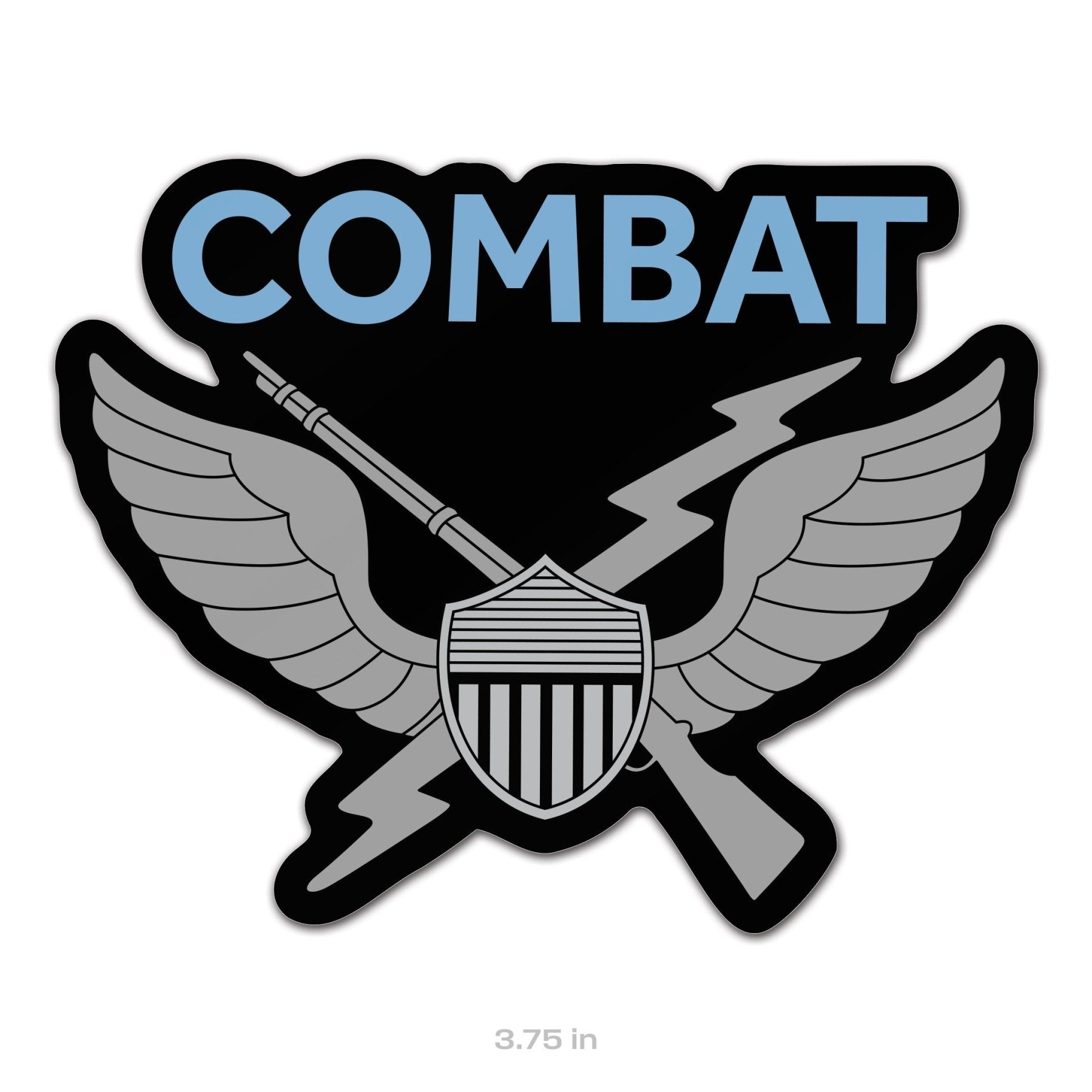 Combat Wings Sticker - 3.75" - Private Sticker