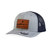 Come and Take It Sniper Leather Snap - Back - Adjustable - Headwear