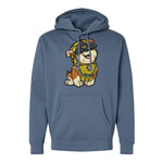 Construction Dog Hoodie - Small - Hoodie